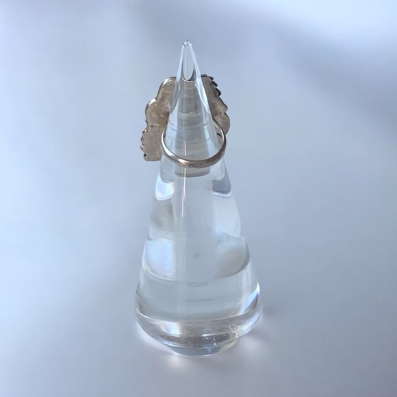 Signed PLATERO Native American Navajo Black Onyx Sterling Silver Ring Jewelry - Picture 9 of 9